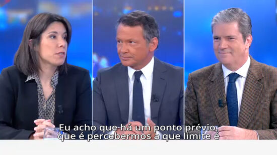 Joana Mortágua defende que Bombeiros Sapadores 'chegaram ao seu limite'. Paulo Núncio diz que ato de protesto foi 'inaceitável'