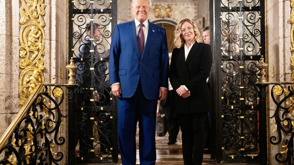 Donald Trump e Giorgia Meloni