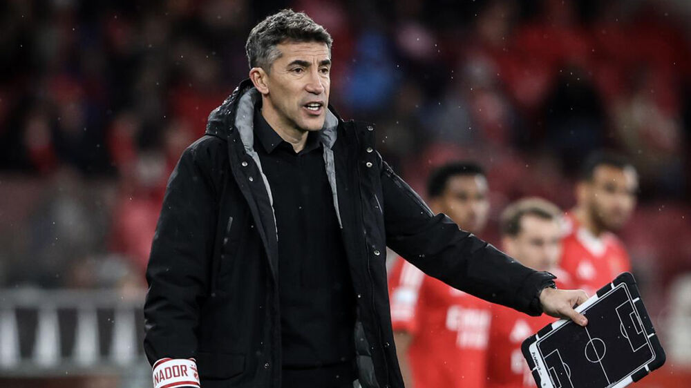 Bruno Lage, treinador do Benfica