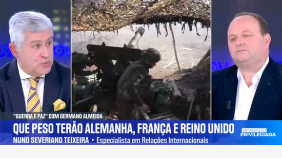 Nuno Severiano Teixeira diz que existiram 'pontos positivos' nas novas negociações entre os EUA e a Ucrânia