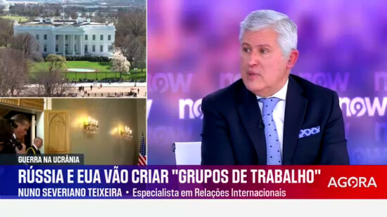Nuno Severiano Teixeira diz que Donald Trump pretende ser o mediador entre a Rússia e a Ucrânia: 'Quer ficar com essa glória'