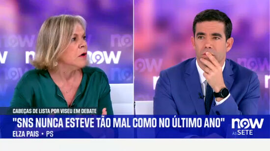 Legislativas 2025: Assista ao debate entre António Leitão Amaro e Elza Pais 