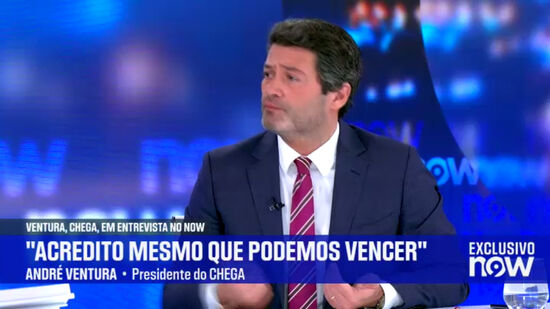 Legislativas 2025: Assista à entrevista de André Ventura