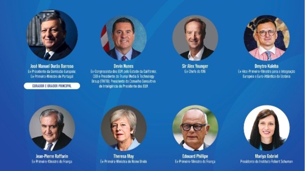Conferência em Lisboa sobre Europa e relações transatlânticas com Durão Barroso e Theresa May