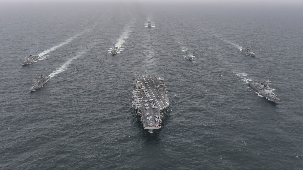 Navio de guerra Nimitz ruma ao Médio Oriente em meio a tensões entre Israel e Irão