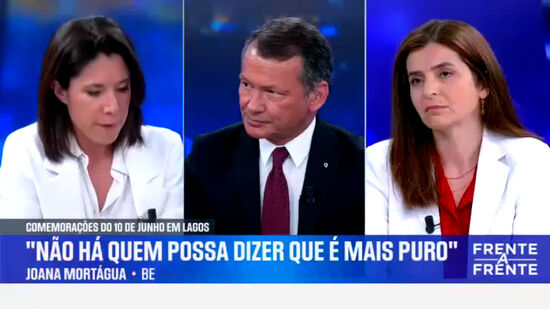Joana Mortágua elogia Lídia Jorge por realçar importância de 'destruir mitos' sobre Portugal e Angélique da Teresa lamenta aproveitamento do discurso de Marcelo Rebelo de Sousa para 'o inflamar'