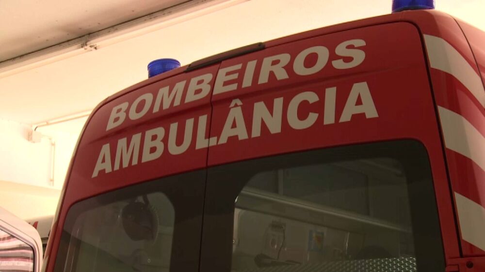 Ambulância de Bombeiros para resposta de emergência