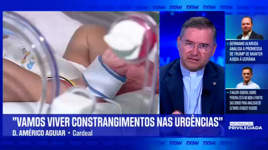 D. Américo Aguiar diz que é preciso haver respostas para falhas na saúde 'que criem confiança na população'