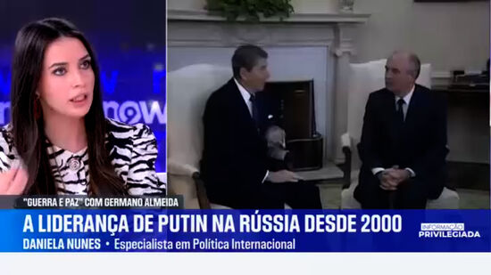 'Projeto de Putin não irá desaparecer no dia em que este morrer', diz Daniela Nunes