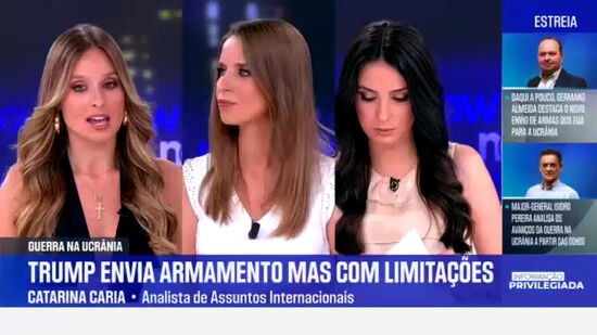 'Por muito que Trump altere a sua narrativa ainda dá 50 dias a Putin. É demasiado tempo e a Ucrânia vai continuar a sofrer agressões', defende Catarina Caria