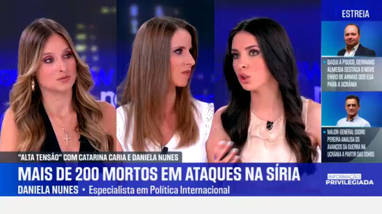 'Benjamin Netanyahu está a aproveitar-se das questões da não proliferação de grupos rebeldes e de milícias no Médio Oriente', defende Daniela Nunes