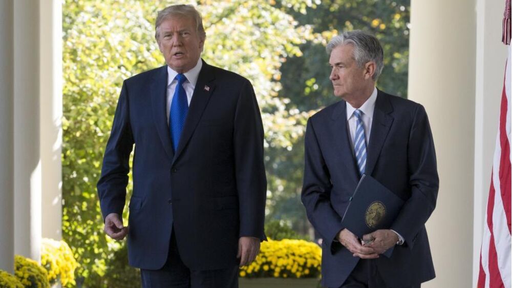 Donald Trump Jerome Powell