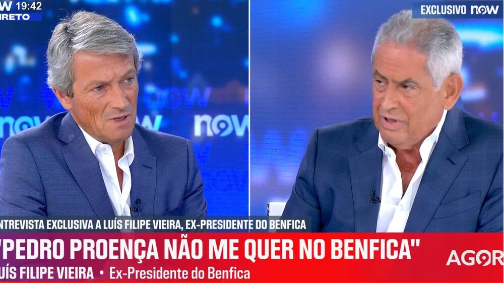 Luís Filipe Vieira diz que Pedro Proença não o quer no Benfica