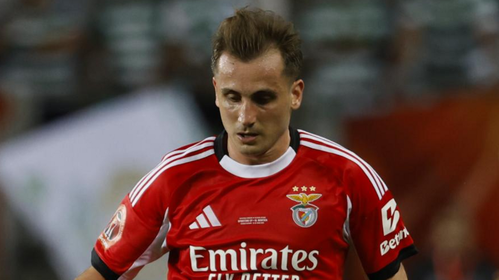 Aktürkoglu, jogador do Benfica, sofre entorse e pode falhar jogo com o Nice