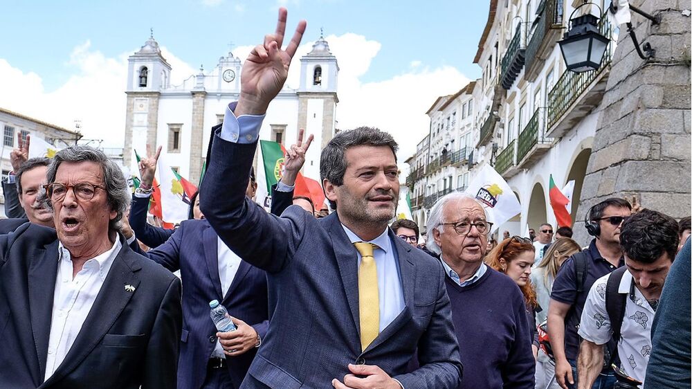 André Ventura protesta contra veto de lei para estrangeiros