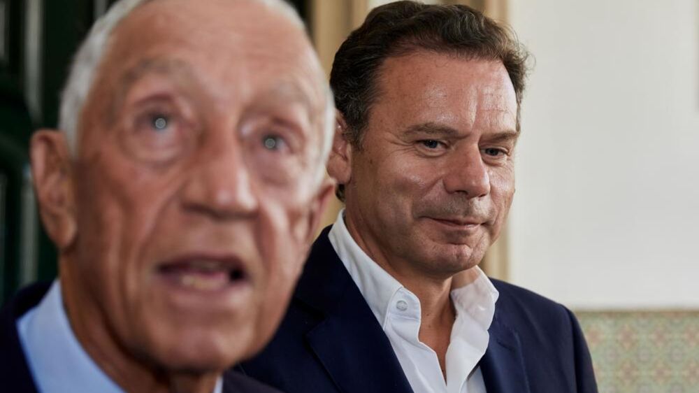 Marcelo Rebelo de Sousa e Luís Montenegro