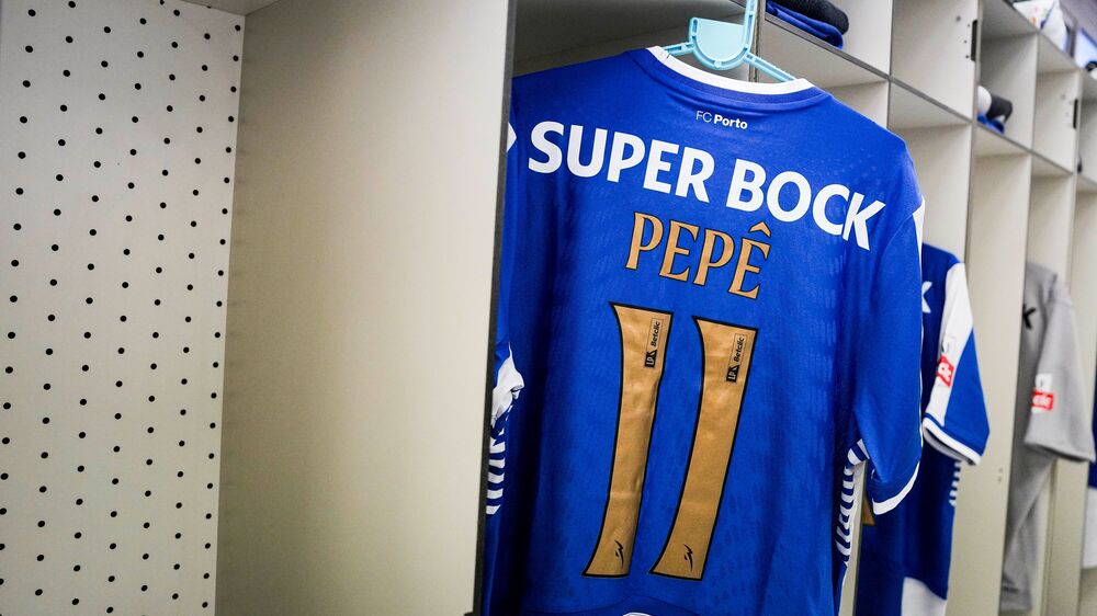 O balneário do FC Porto no Estádio Municipal de Barcelos