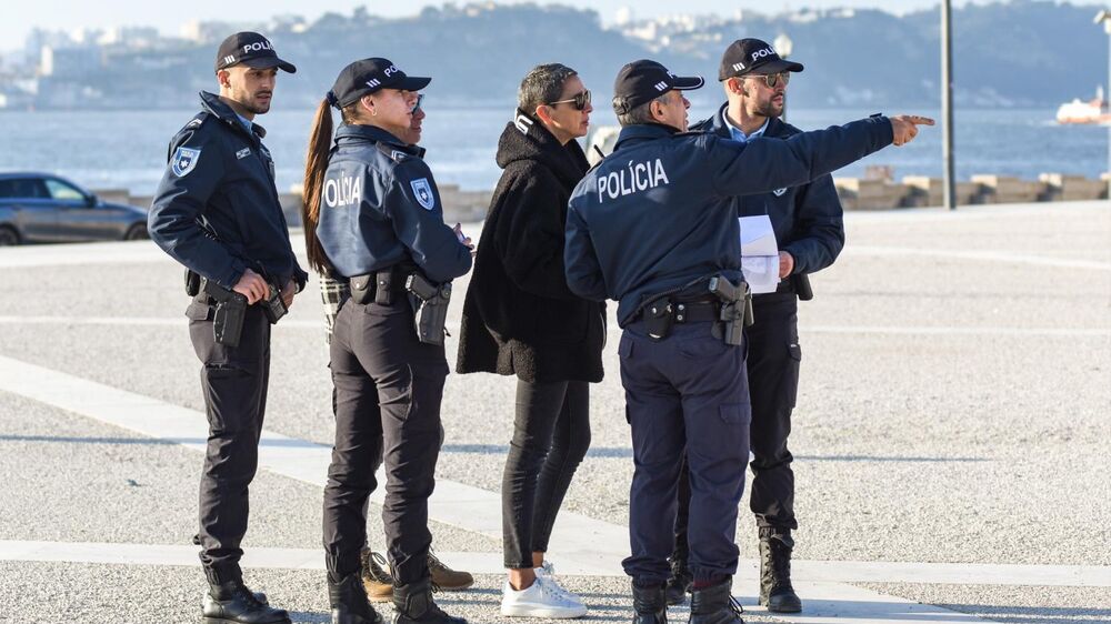 Polícias avaliam segurança em zona turística de Lisboa