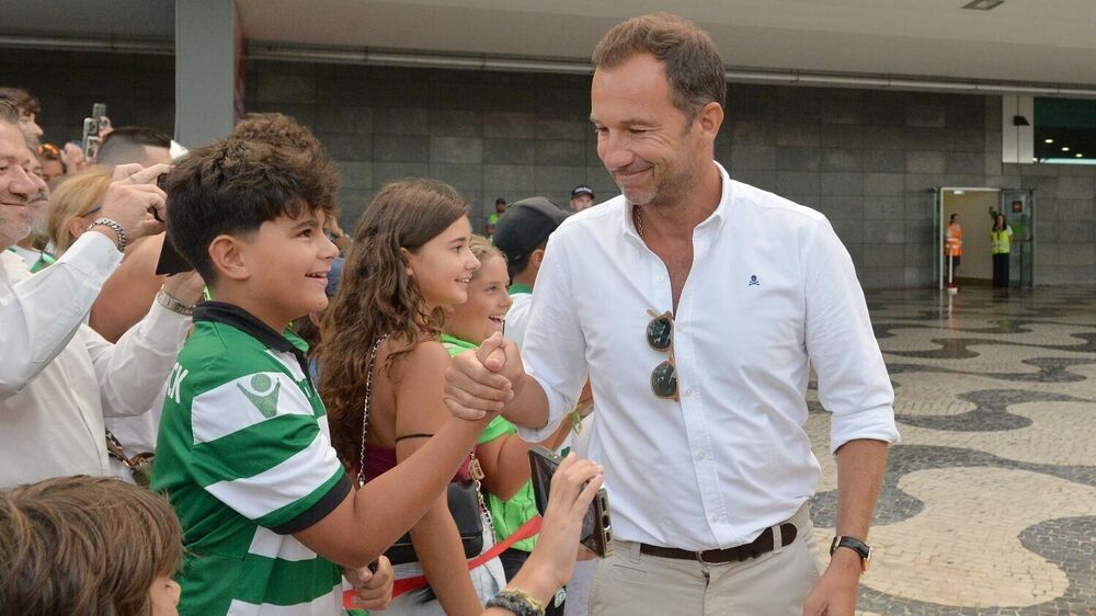Frederico Varandas encontra-se com adeptos do Sporting