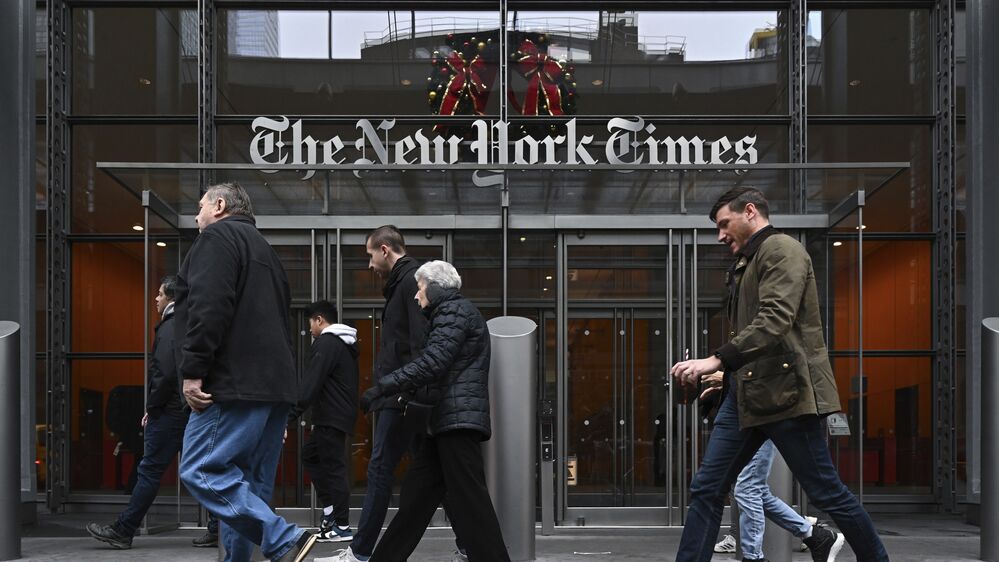 Juíz federal rejeita processo de Donald Trump contra New York Times 