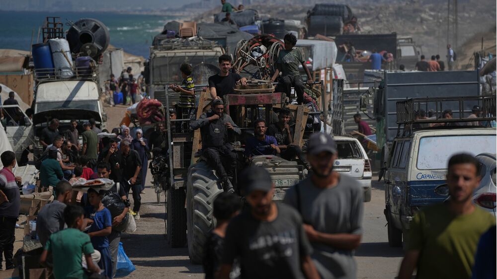 Israel diz que 700.000 palestinianos fugiram da cidade de Gaza