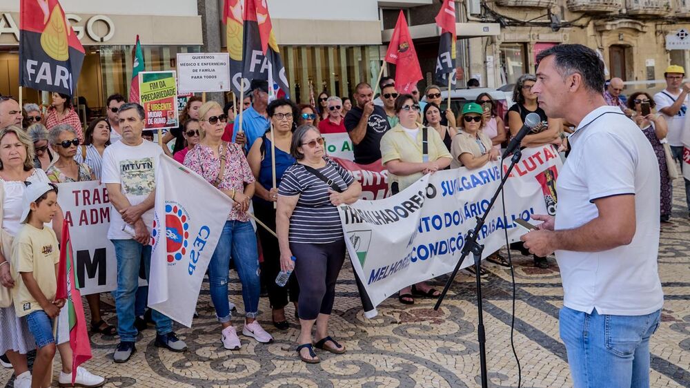 Sindicatos da CGTP e UGT admitem greve geral para travar reforma laboral