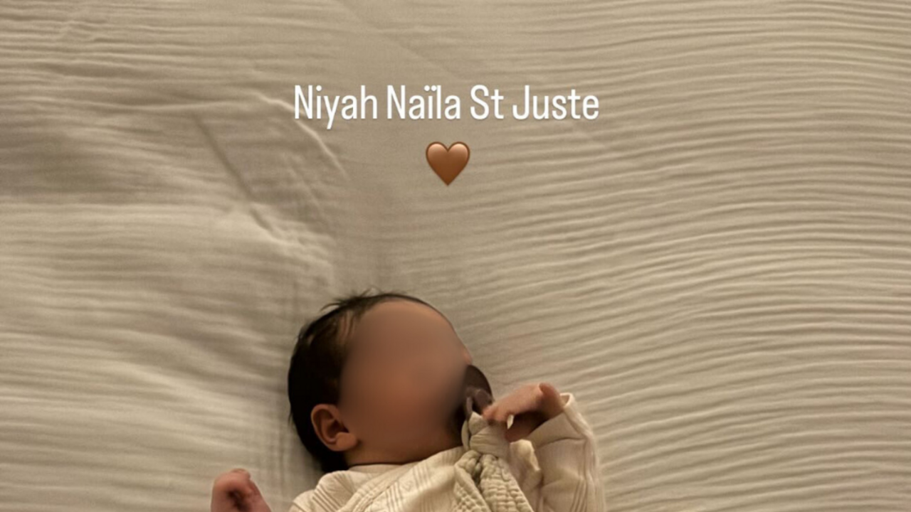 Niyah Naïla St. Juste, filha de Jeremiah St. Juste, encanta