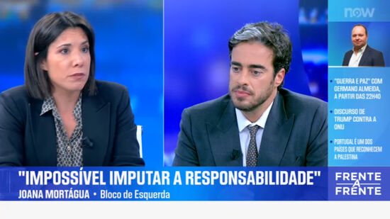 Frente a Frente | Joana Mortágua (BE) e Mário Amorim Lopes (IL)