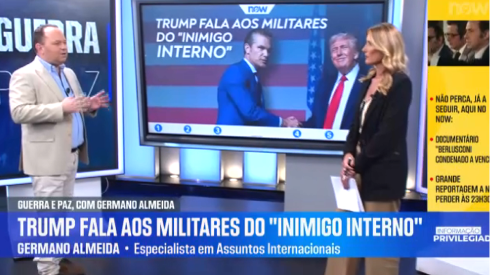 'Guerra e Paz' volta a vencer CNN Portugal e SIC Notícias