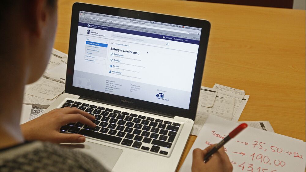IRS, declaração, finanças, fisco