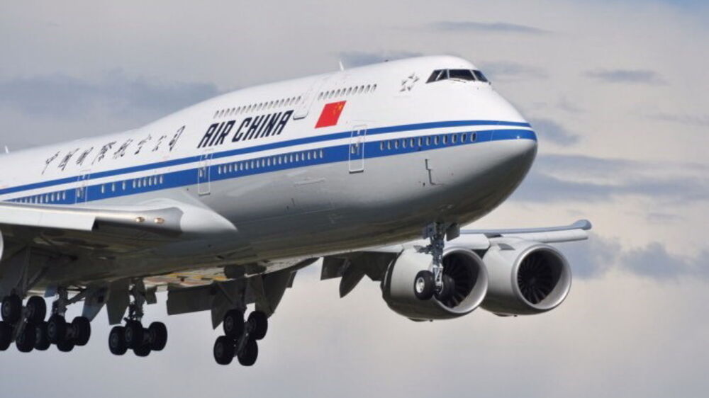 Avião da Air China
