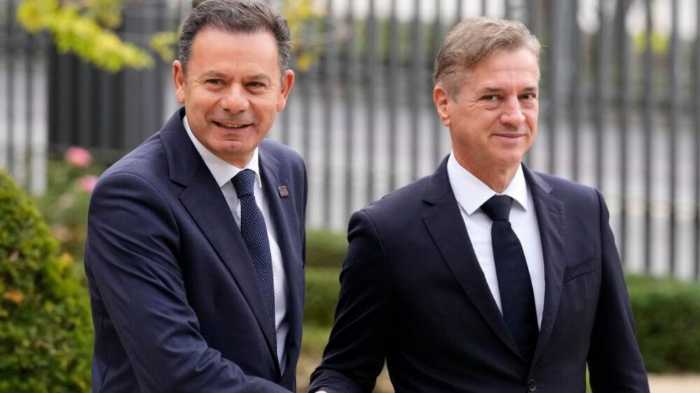 Luís Montenegro e Robert Golob