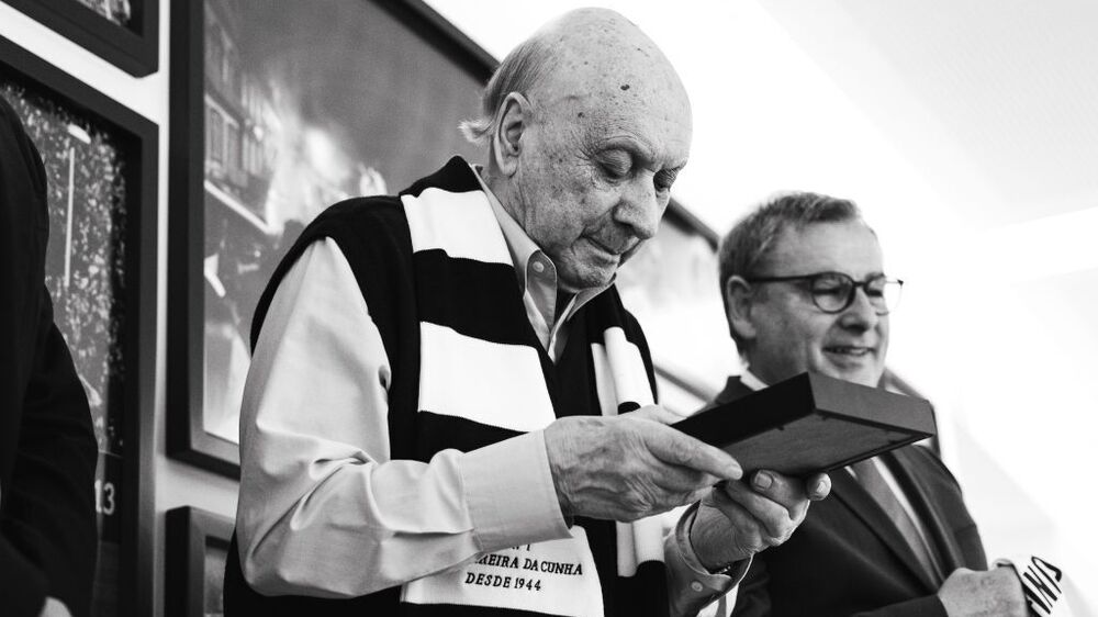 Jaime Pereira da Cunha, sócio número um do Vitória de Guimarães, faleceu aos 97 anos
