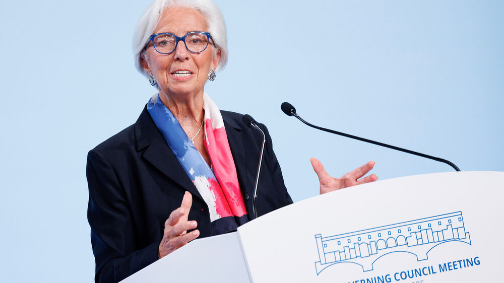 Lagarde discursa na reunião do Conselho do BCE em Florença 2025