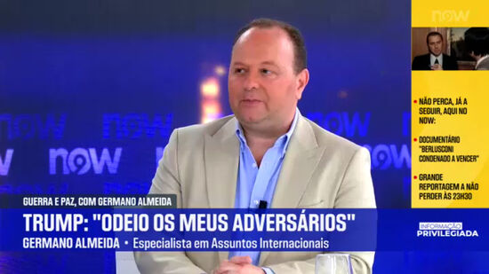 “Não é por haver muitas situações criticáveis que Trump faça que não devemos dar o devido destaque à gravidade de cada uma delas”, diz Germano Almeida 