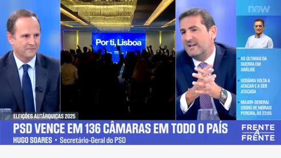 Frente a Frente | Fernando Medina (PS) e Hugo Soares (PSD)