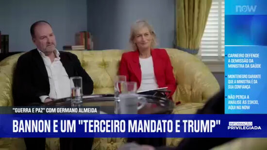 'Trump não poderá candidatar-se em 2028. Só se já estivermos numa espécie de ditadura e não num estado de direito', diz Germano Almeida