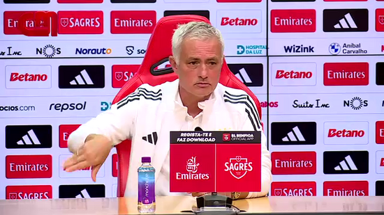 Mourinho confirma que 'desapareceu' com o troféu de MVP de Lukebakio e até faz gesto... esclarecedor