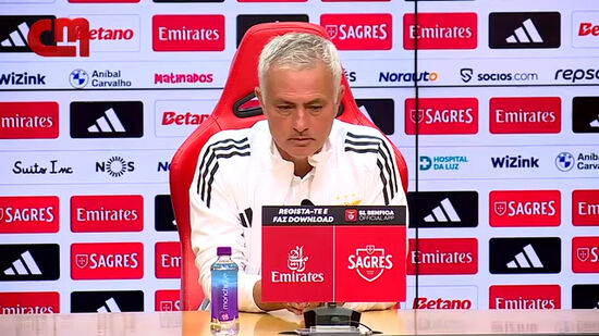 Mourinho revela ter visto debate entre Rui Costa e Noronha Lopes e atira: «As minhas palavras têm sido deturpadas»	