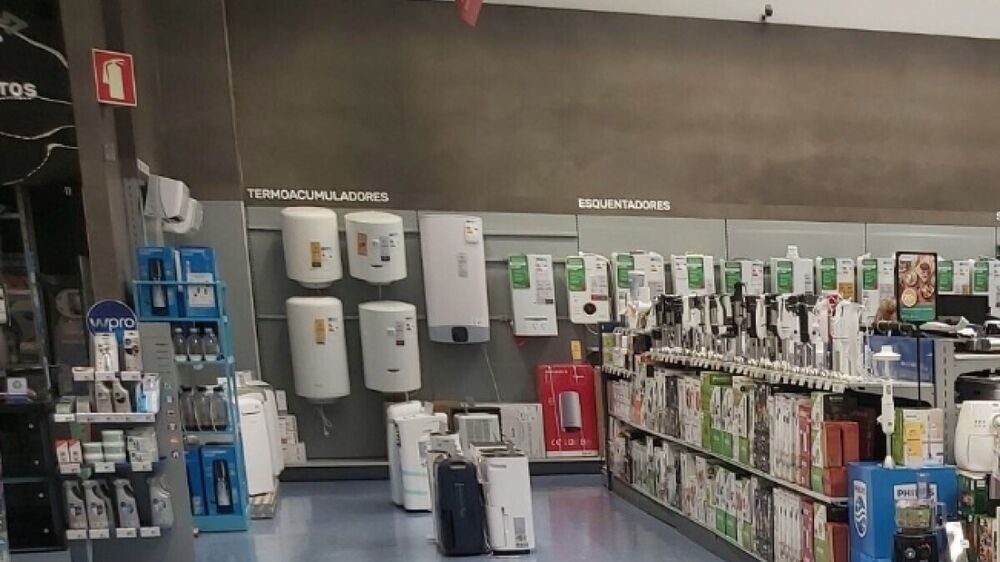 Loja vende termoacumuladores e esquentadores