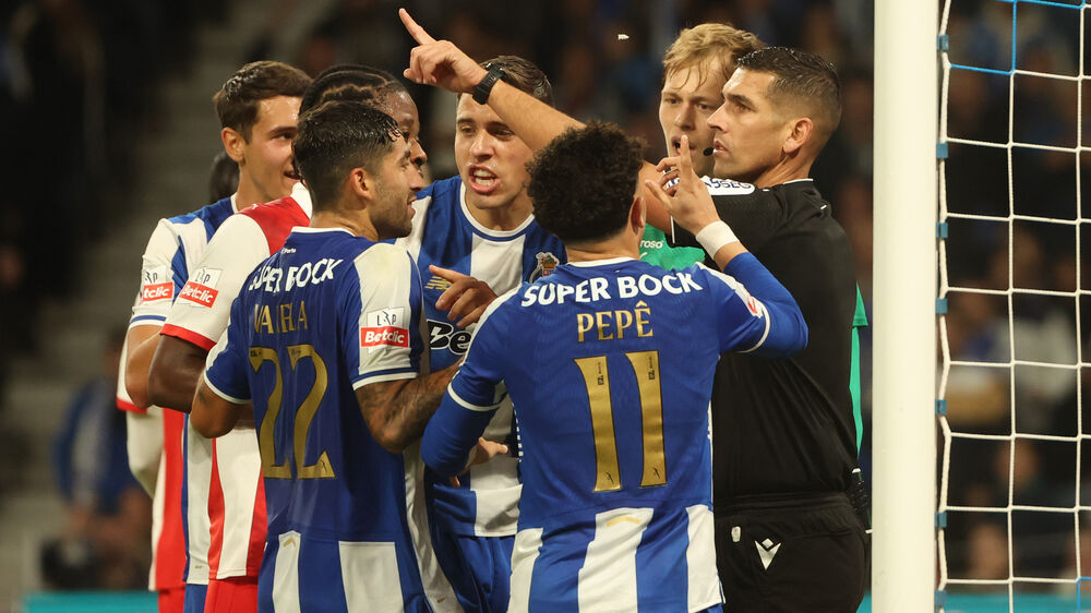 Fábio Veríssimo arbitrou FC Porto-Sp.Braga