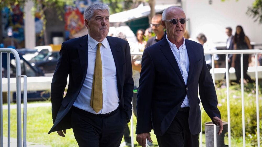 José Sócrates e Pedro Delille