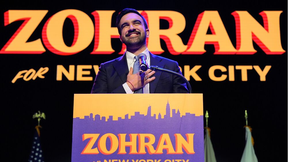 Zohran Mamdani, Democrata, vence para a câmara de Nova Iorque