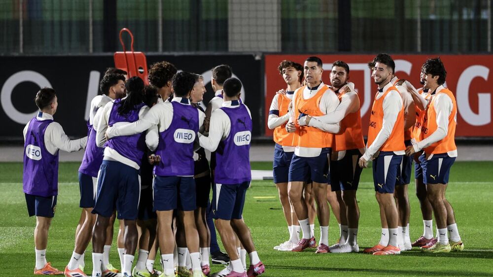 Seleção de Portugal treina na Cidade do Futebol antes de Dublin