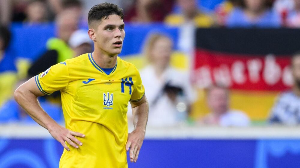 Sudakov ao serviço da seleção da Ucrânia