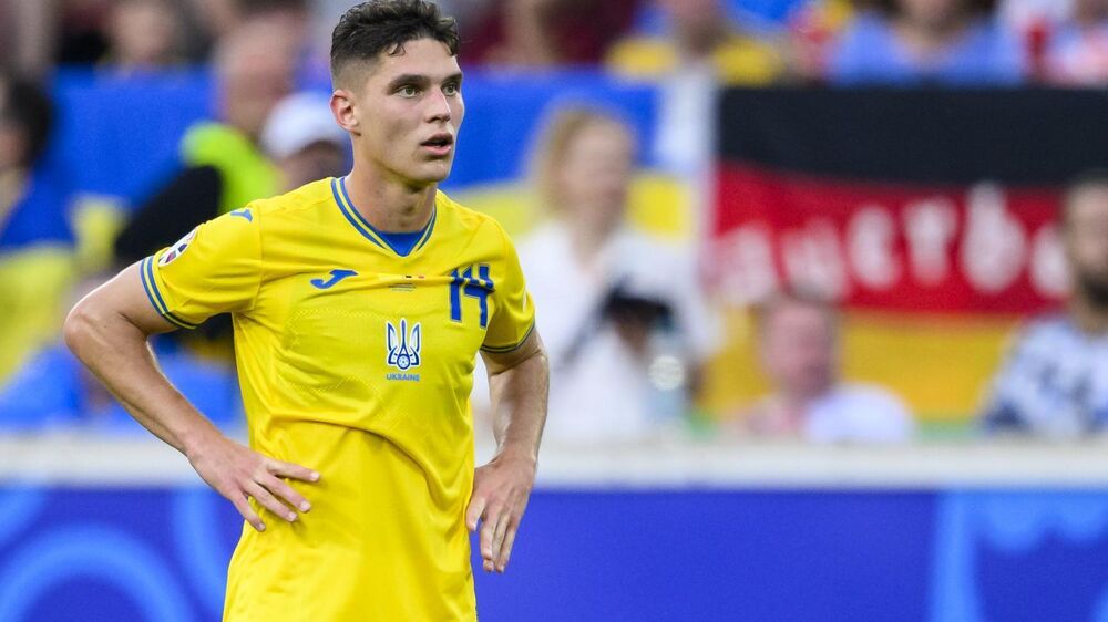 Sudakov ao serviço da seleção da Ucrânia