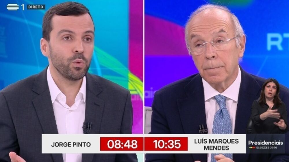 Debate entre Jorge Pinto e Luís Marques Mendes