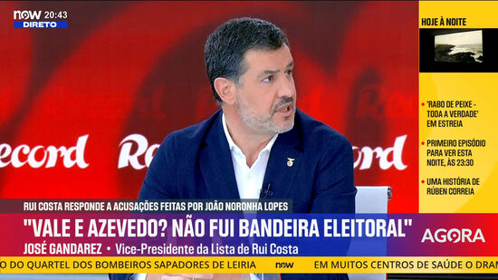 'Vice' da lista de Rui Costa: «Voltámos a ter Noronha Lopes na versão de animal feroz. Está num desespero»	