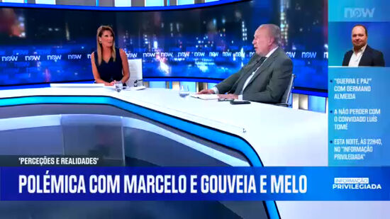 «Conhecendo Marcelo Rebelo de Sousa, acho que ele é capaz disso e muito mais», diz Pedro Santana Lopes sobre polémica com Gouveia e Melo