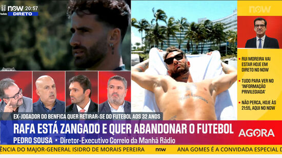 Pedro Sousa «Rafa Silva até de costas jogava neste Benfica»